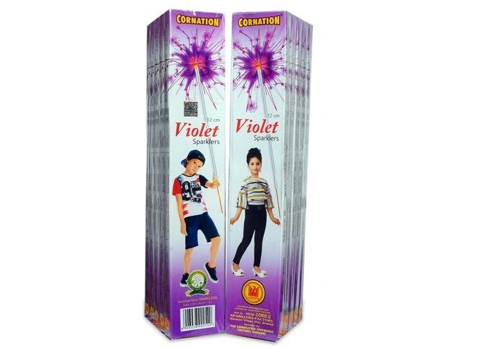 12cm Violet Sparklers